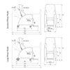 Picture of GE II 450 Manual Chair
